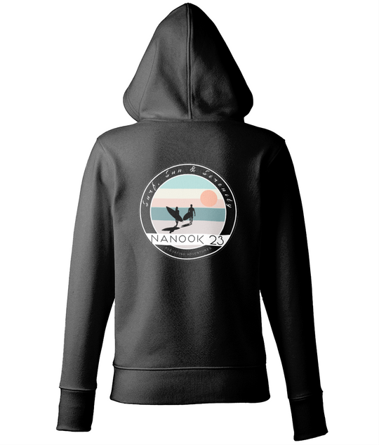 Surf, Sun & Serenity - Womens Hoodie