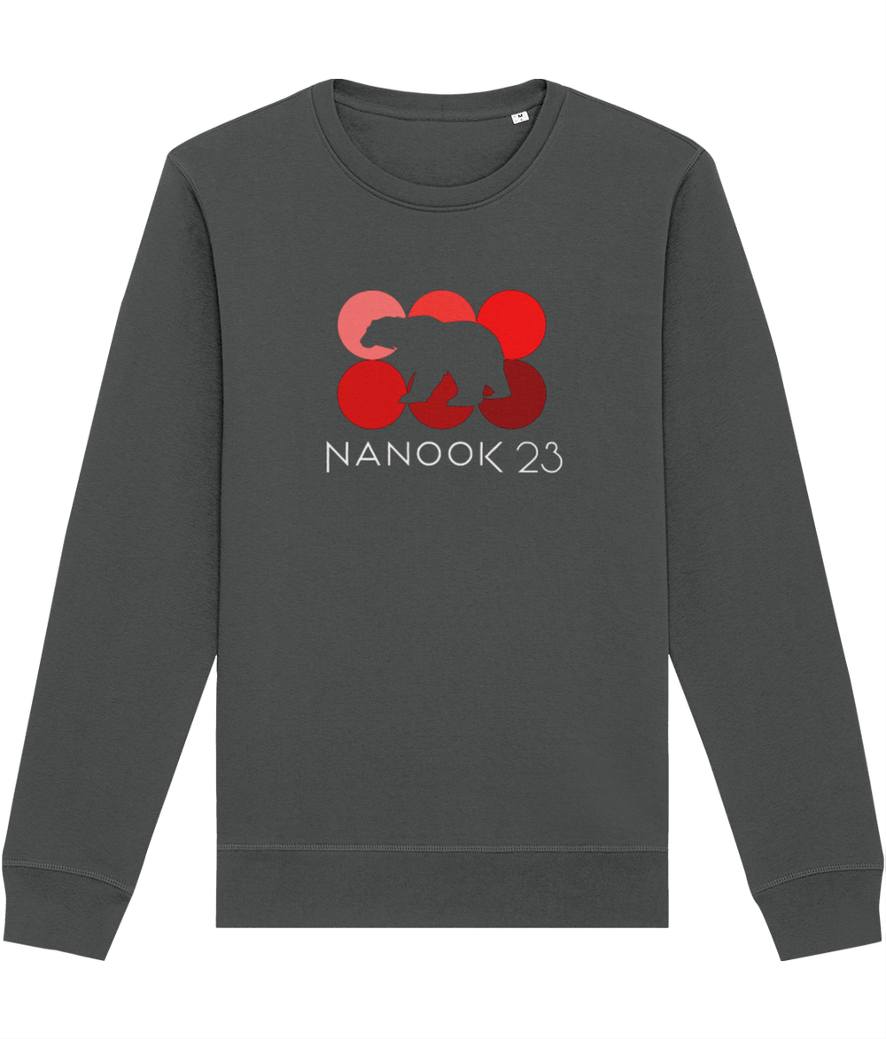 Red Dots - Unisex Fitted Sweatshirt