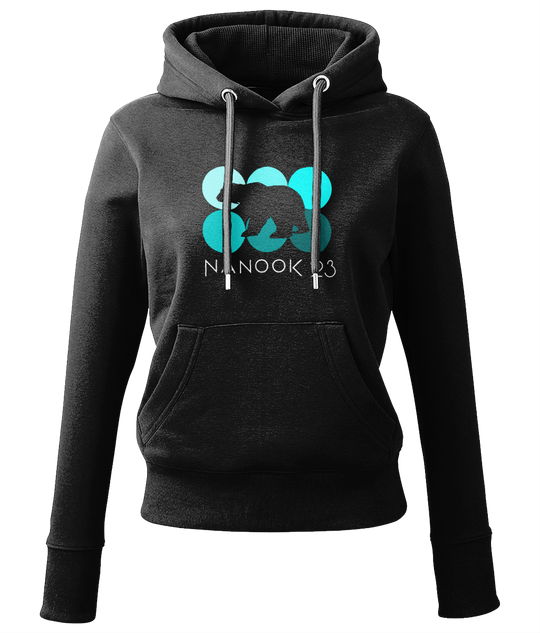 Mint Dots - Womens Hoodie