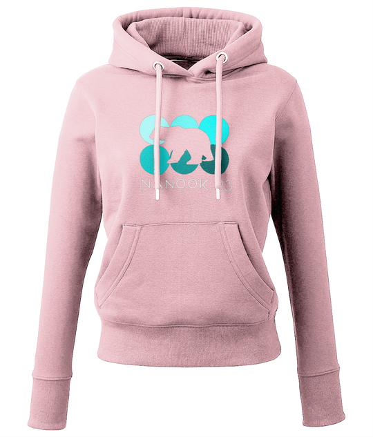 Mint Dots - Womens Hoodie