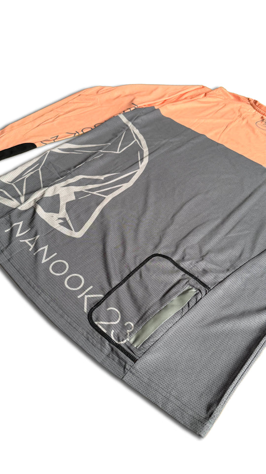 Nanook23 Wildmark Enduro Jersey — Alpine Glow