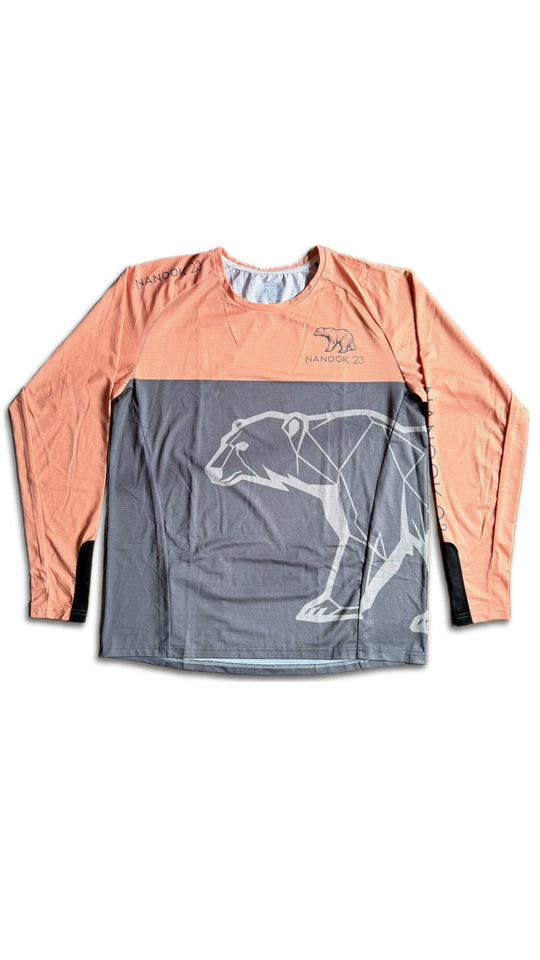 Nanook23 Wildmark Enduro Jersey — Alpine Glow