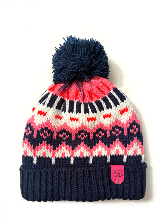 ALPINE RETRO SERIES — Recycled Bobble Hat Beanie