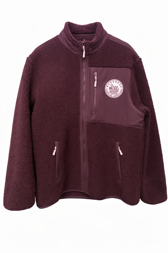 Nanook23 Recycled Sherpa Fleece - Iron Earth Red