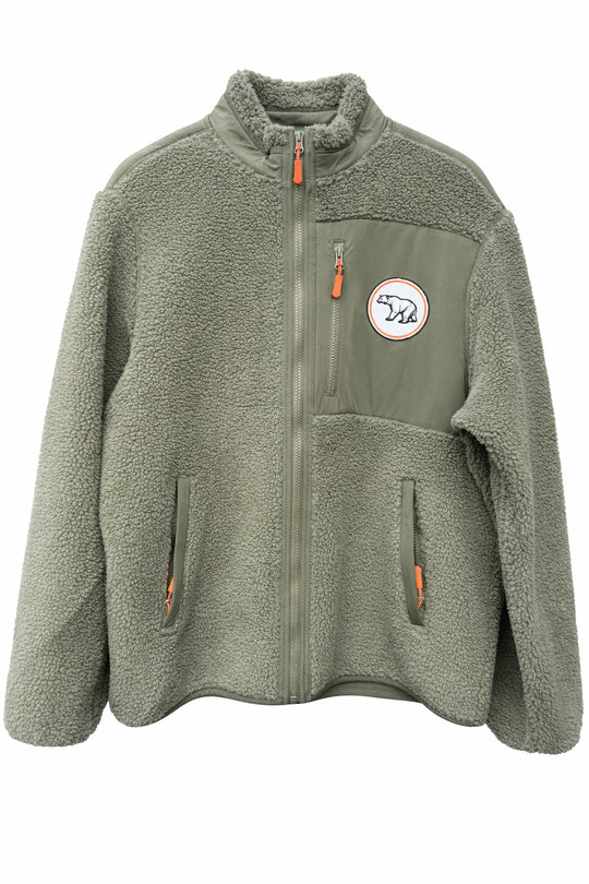 Nanook23 Recycled Sherpa Fleece - Forest Khaki