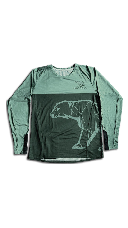 Nanook23 Wildmark Enduro Jersey — Ash Pine