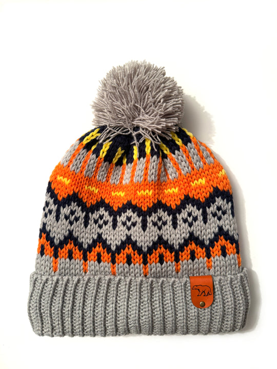 ALPINE RETRO SERIES — Recycled Bobble Hat Beanie