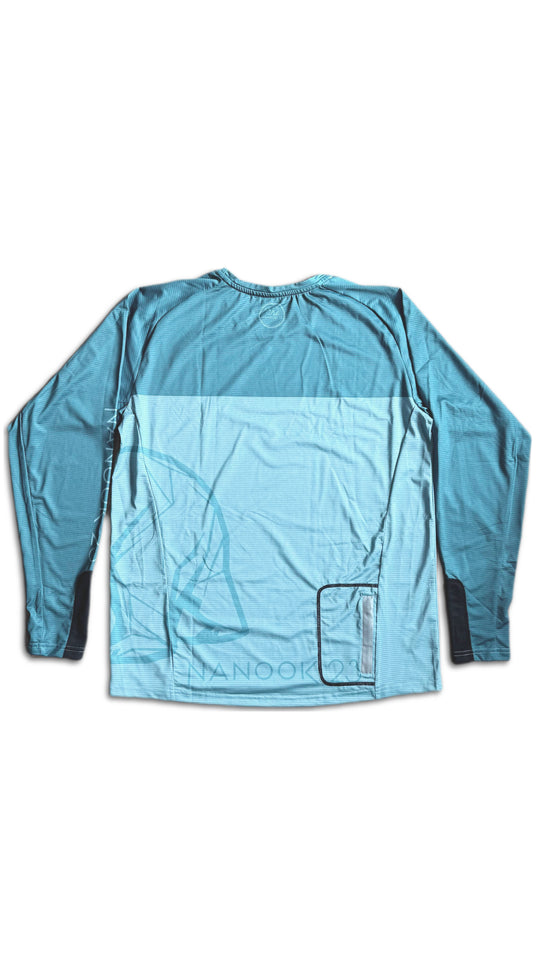 Nanook23 Wildmark Enduro Jersey — Glacier Mist