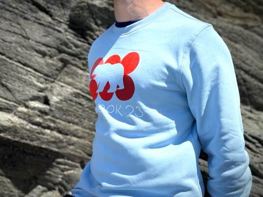 Red Dots - Unisex Fitted Sweatshirt