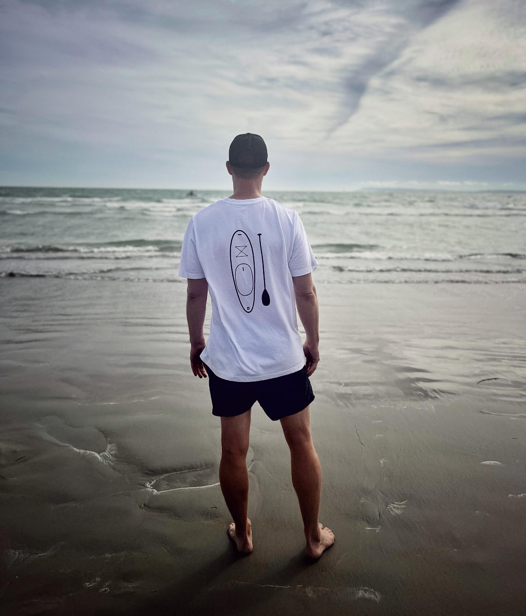 SUP Black Logo - Heavyweight T-shirt