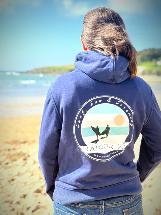 Surf, Sun & Serenity - Womens Hoodie