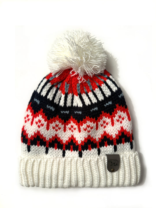 ALPINE RETRO SERIES — Recycled Bobble Hat Beanie