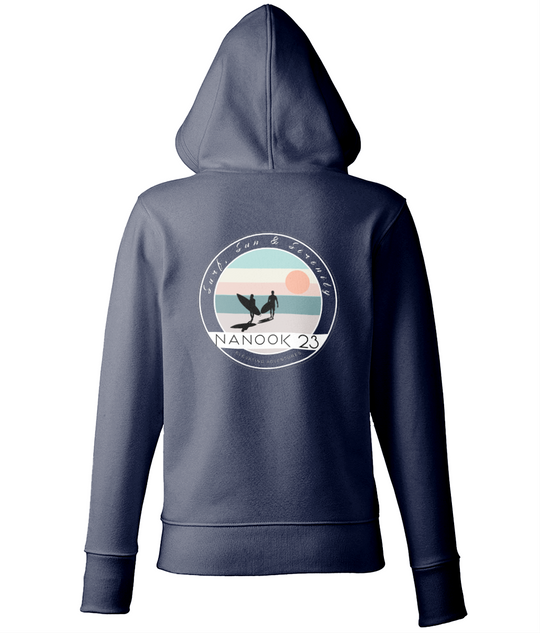 Surf, Sun & Serenity - Womens Hoodie